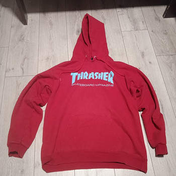 Müün hoodie trasher punane ja sinine