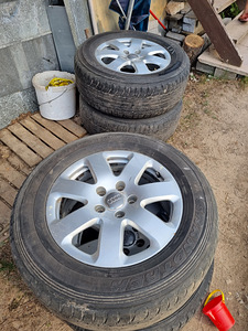 Audi Q7 R18 диски+шины (5 фото из 5)