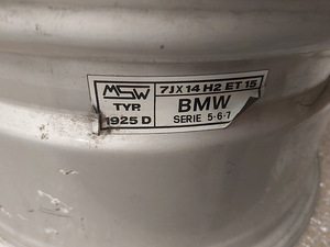 OZ MSW TYP 1925D 14" veljed (7 фото из 10)