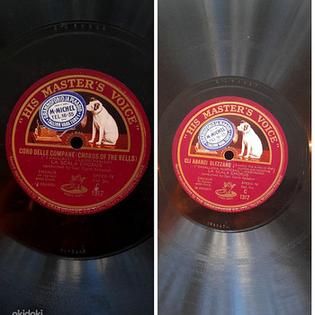 Патефонная пластинка - (1923) Vox-Schallplatten- und Sprechm
