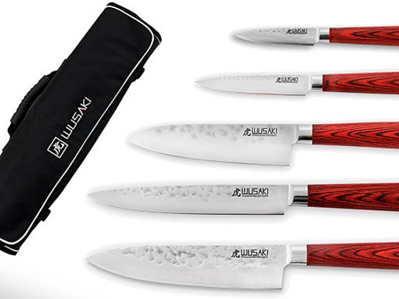 Jaapani kokanugade komplekt Wusaki X50 seeria 5 nuga