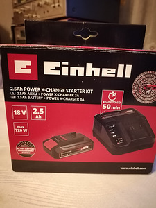 Набор Einhell аккумулятор + зарядное устройство 2,5 Ач (1 фото из 1)