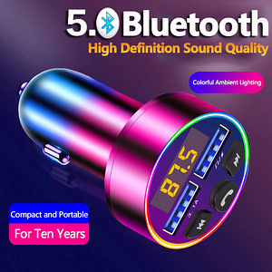 FM передатчик с поддержкой Bluetooth 5.0 / Передатчик (1 фото из 4)