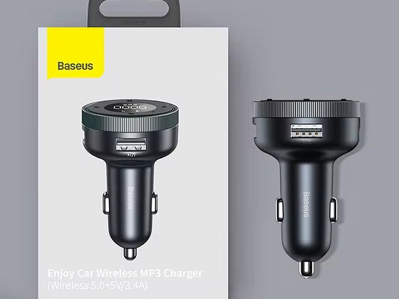FM-трансмиттер Baseus с поддержкой Bluetooth 5.0 /Передатчик