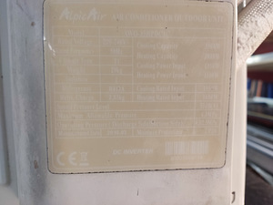 Тепловой наcoc alpic air dc invertor (3 фото из 7)