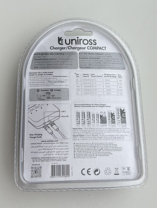 Uniross charger for AA/AAA/9V batteries including 4 pcs (2 фото из 2)