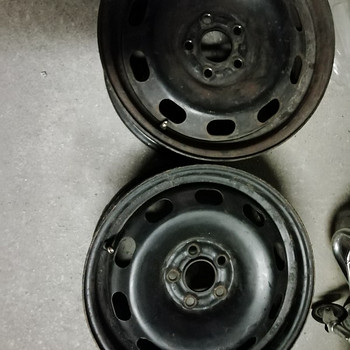 Диски железные VW R15 5X100 4 шт Golf 4, Bora.