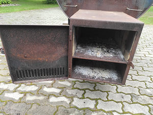 Большая BBQ печь (5 фото из 6)