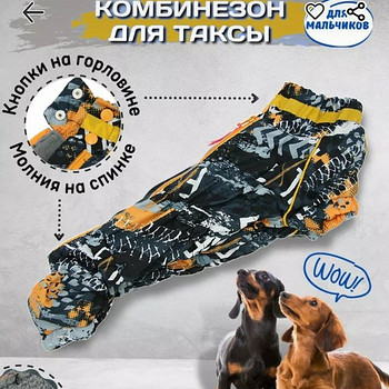 Комбинезон для таксы
