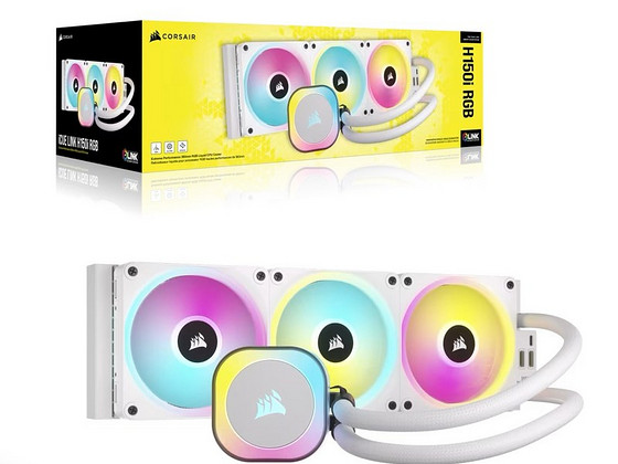 ICUE LINK H150i RGB — White