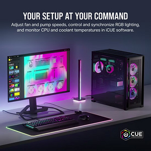 ICUE LINK H150i RGB — White (9 фото из 9)