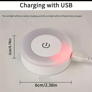 USB перезарежаемый,ночник,с сенсорным управлением.новый (1 фото из 10)