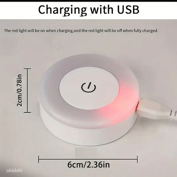 USB laetav öölamp liikumisanduriga. Uus