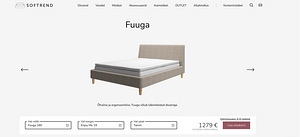 Продается: кровать Fuuga (3 фото из 4)