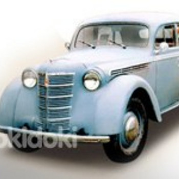 Moskvich 400, лобовое стекло