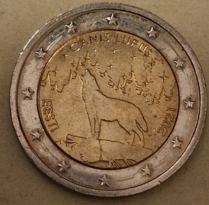 2-eurone münt (1 foto / 1)