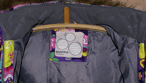 Talvemantel Huppa tüdrukule pikkusega 158 cm (4 foto / 5)