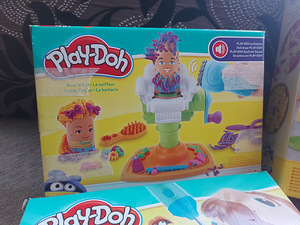 Play-doh mångukomplektid juuksur, pitseeria (2 foto / 2)