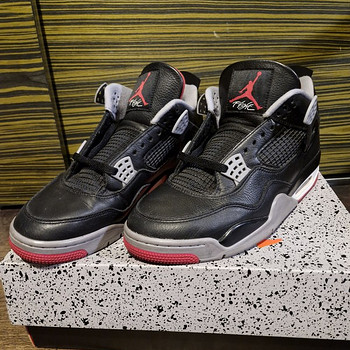 Jordan 4 Retro Bred 2024 eur 44,5