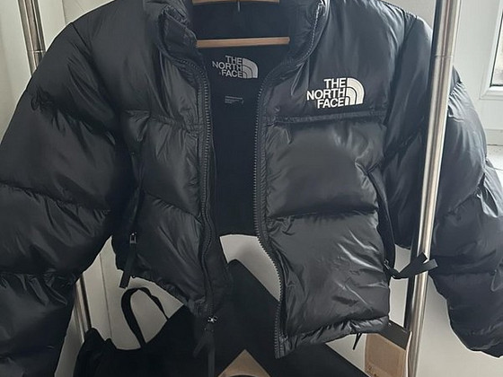The North Face NUPTSE SHORT JACKET - Пуховик - черный