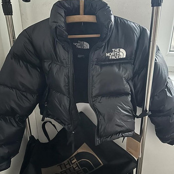 The North Face NUPTSE SHORT JACKET - Sulejope - black
