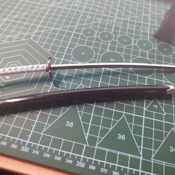 Müüa katana, pikkus 22 cm, dekoratiivne.
