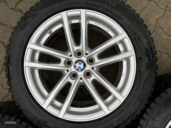 17" диски Rial 5x112 + шипованные шины 225/55/17 8мм