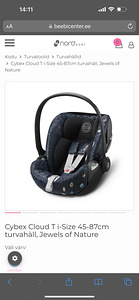 Cybex Priam/ePriam V4 Lux vankrikorv, Jewels of Nature (6 foto / 6)