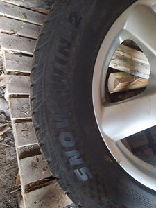 VW R17 veljed + lamellrehvid (1 foto / 8)