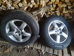VW R17 veljed + lamellrehvid (7 foto / 8)