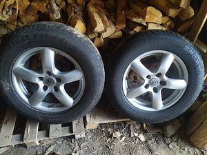 VW R17 veljed + lamellrehvid (8 foto / 8)