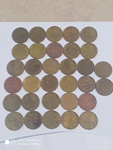 Монеты СССР 1961-1991 годов--- номинал 1,2,3 + 10,15,20 коп! (2 фото из 6)