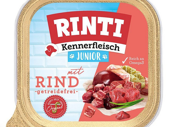 Säästupakk RINTI Kennerfleisch Junior 16 tk * 300 g.