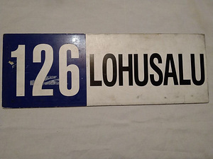 Vanad bussisildid (1 foto / 3)