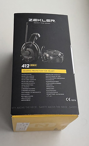 Zekler 412RDBH Helmet-Mounted Bluetooth Radio Hearing Protec (4 foto / 5)