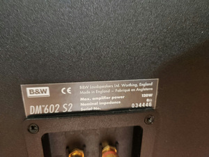B&W Bowers And Wilkins DM602 S2 2-Way Loudspeaker System (5 фото из 5)