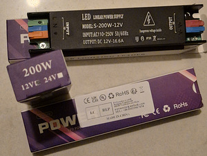 LED адаптер 200W 12V (1 фото из 2)