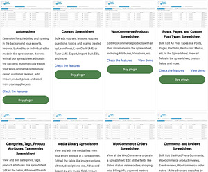 Полный пакет Wordpress Sheet Editor для неограниченного количества доменов (1 фото из 2)
