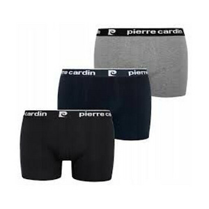 Мужское нижнее белье Pierre Cardin Boxer, черный/серый/синий (1 фото из 1)