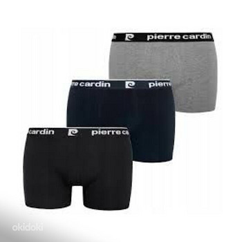 Мужское нижнее белье Pierre Cardin Boxer, черный/серый/синий