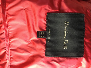 Massimo Dutti punane jope 38. (M) (4 foto / 5)