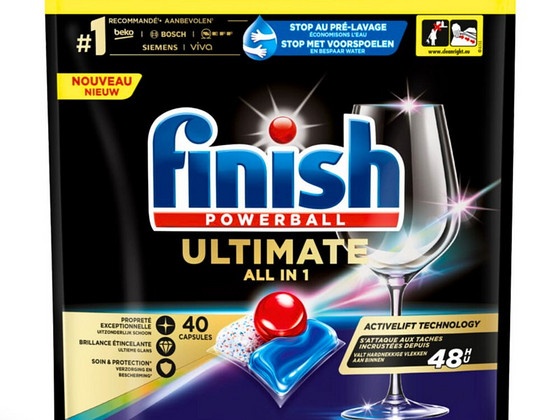 Nõudepesumasina kapslid Finish Powerball Ultimate All in 1