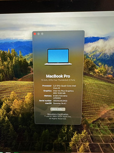 Macbook pro 13 дюймов 2018 3 thunderbolt (4 фото из 5)
