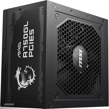 Блок питания 750W MSI MAG A750GL PCIE5