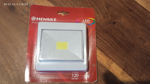 MAGNETIGA VALGUSLÜLITI HENSKE.LED. UUS.10TK. (1 foto / 2)