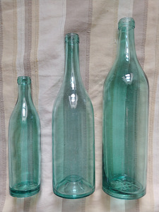 Meleski viina pudelid korgiga 1/4L, 3/4L (1 foto / 5)