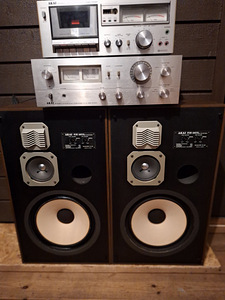 RETRO!!! AKAI: AM-2450, GXC-704D, kõlarid koos katetega. (2 foto / 10)