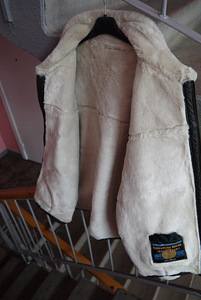 Тёплая мужская кожаная куртка на меху 3XL / 4XL (10 фото из 10)