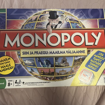 Monopoli lauamäng Siin ja praegu
