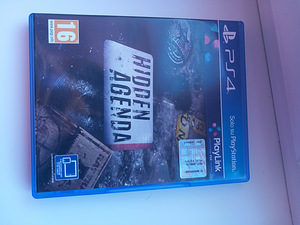 Müün PS4 plaati HIDDEN AGENDA. (2 foto / 5)